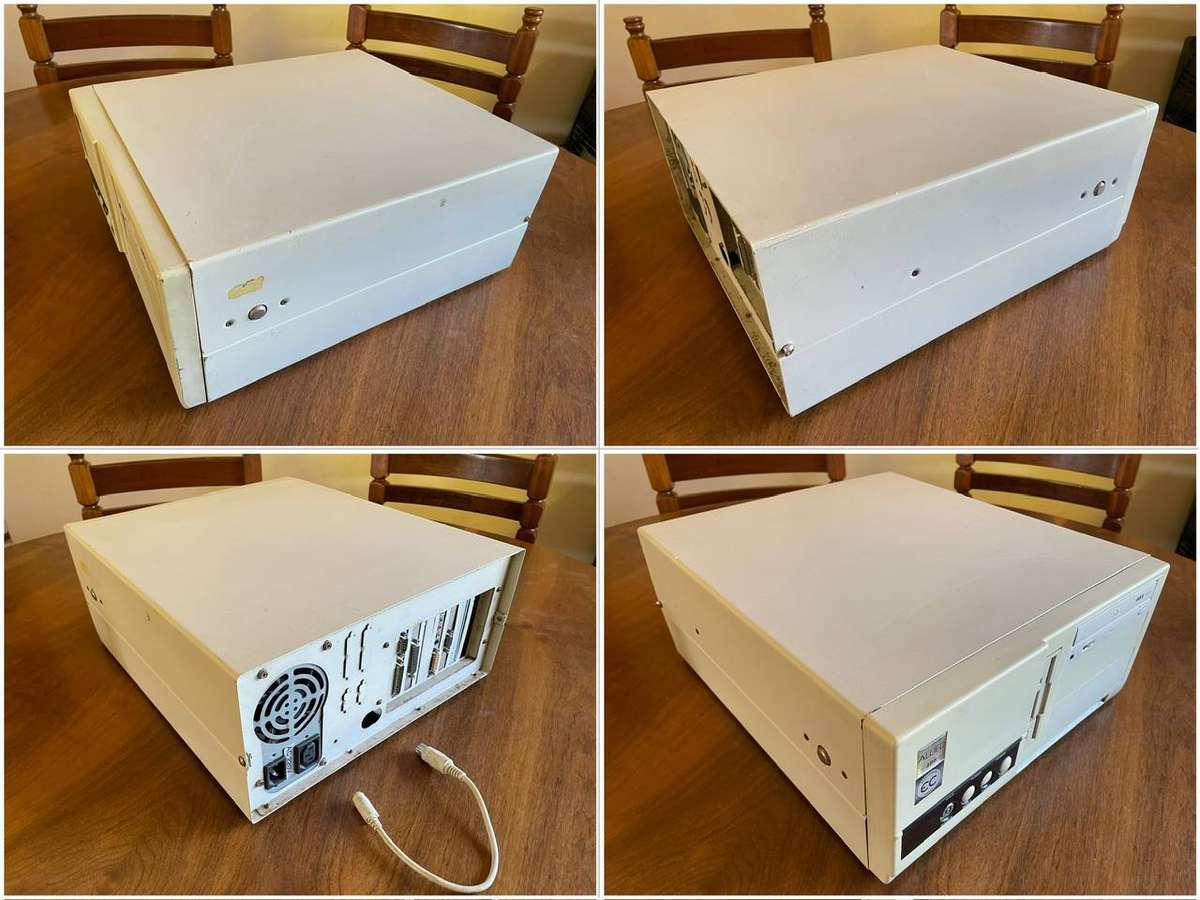 Vintage Retro Gaming PC  Pentium 133 / ASUS VX97 / Sound Blaster Live / Tseng Labs VGA