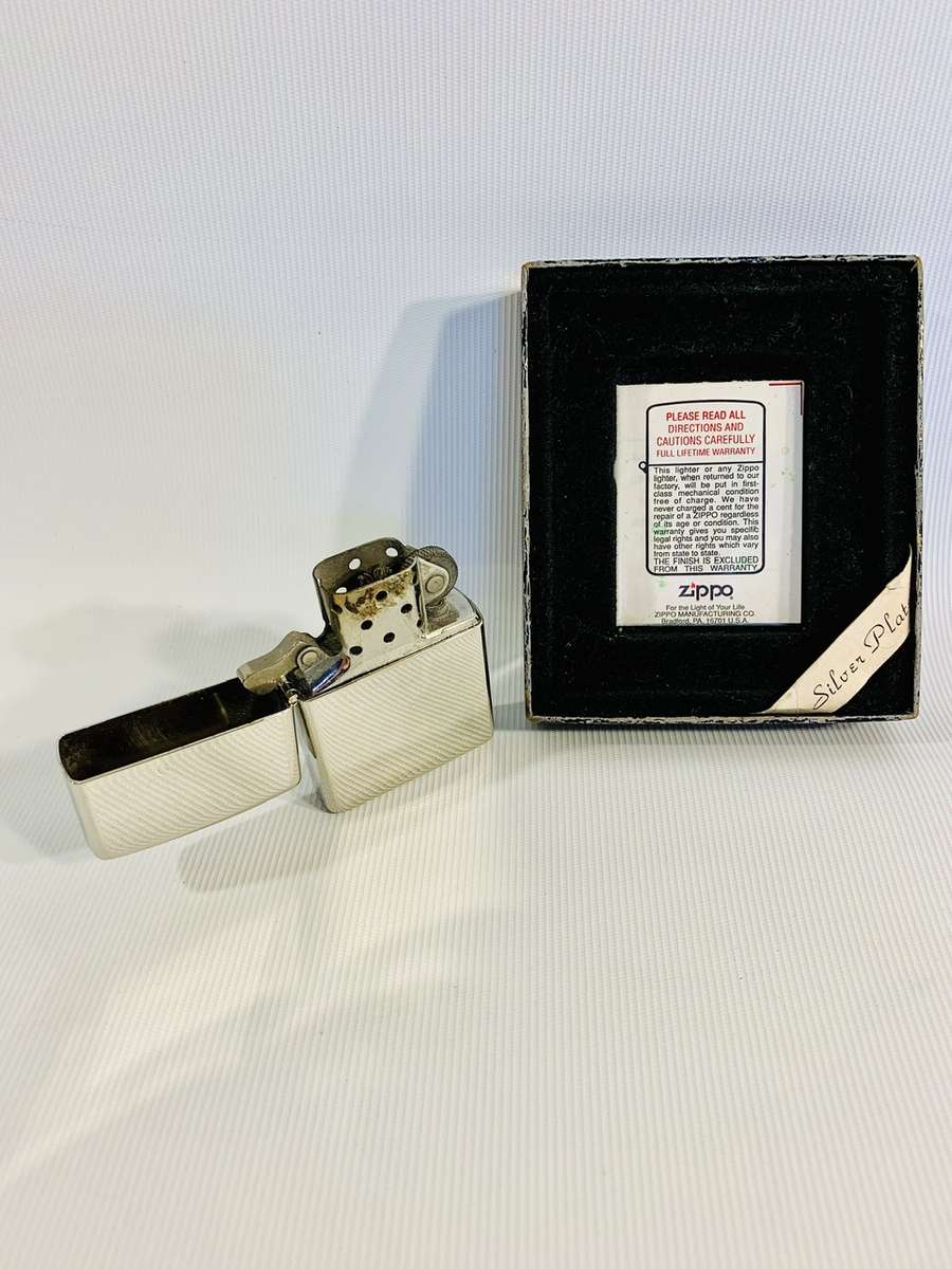 Silver Plated Zippo