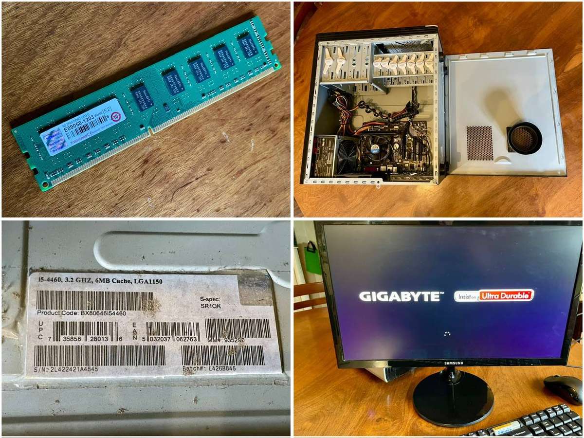Desktop PC Intel Core i5-4460 | 8GB RAM | Gigabyte Motherboard |