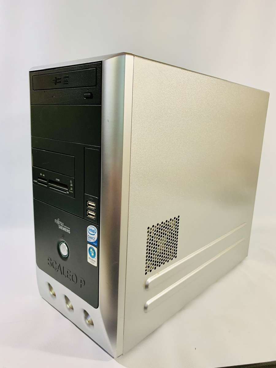 Fujitsu Desktop PC Tower - Nvidea GeForce 210 1GB, Intel Core Duo 1.80GHz, Windows Vista