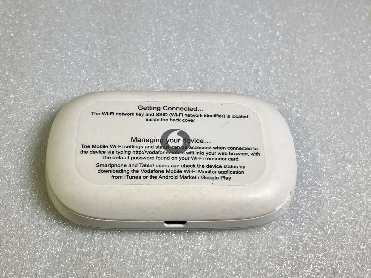 Vodacom Mobile Wi-Fi R206 3G Hotspot Router  Tested & Working