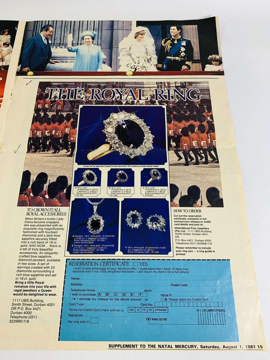 Lady Diana and Prince Charles Magazine Memorabilia