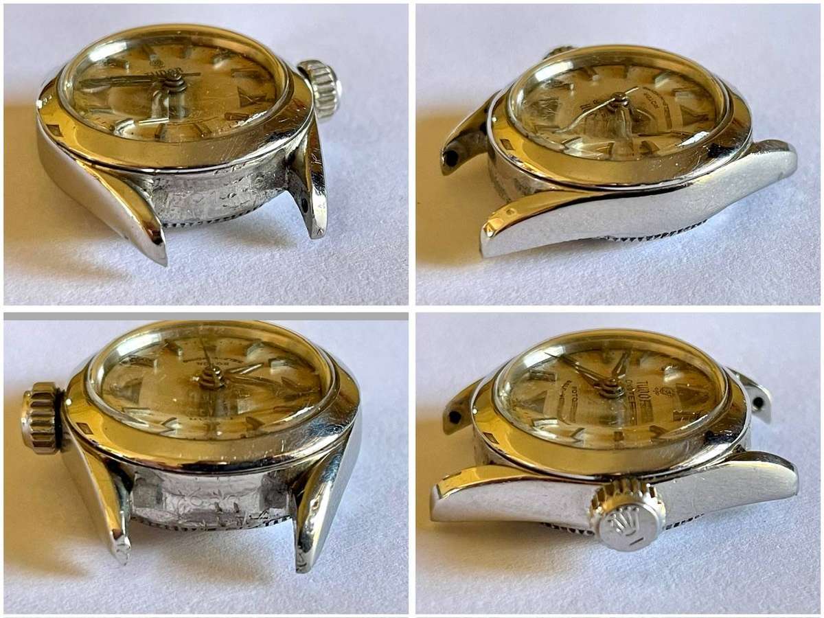 Vintage Tudor Rolex Oyster Princess Automatic Ladies Watch  Runs Well - Needs Strap Pins