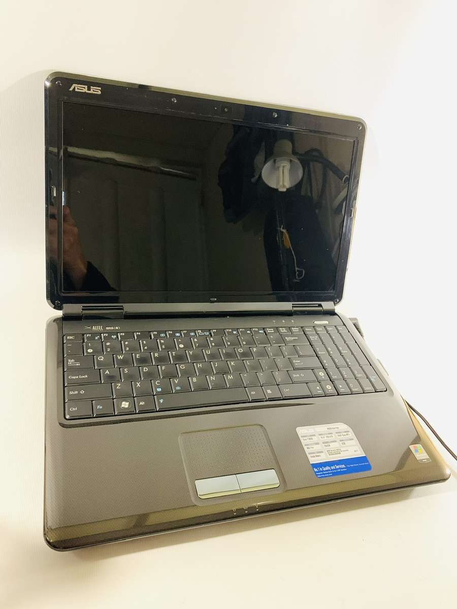 Asus Laptop running Windows Vista