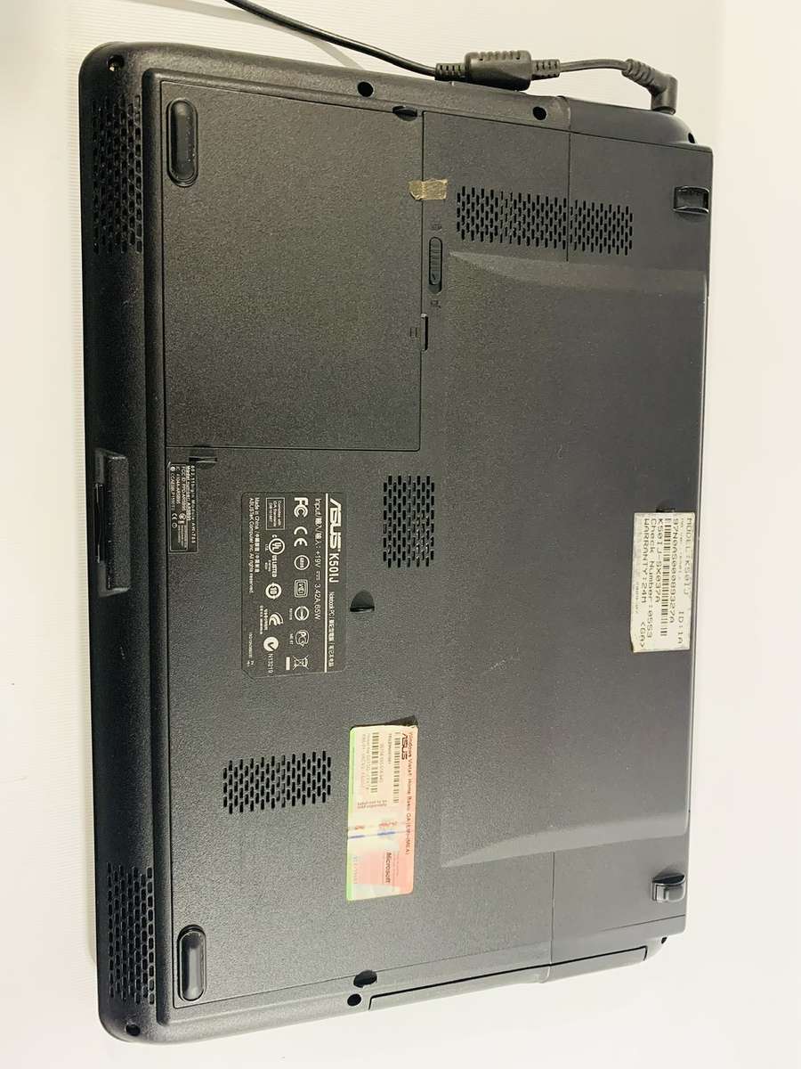 Asus Laptop running Windows Vista