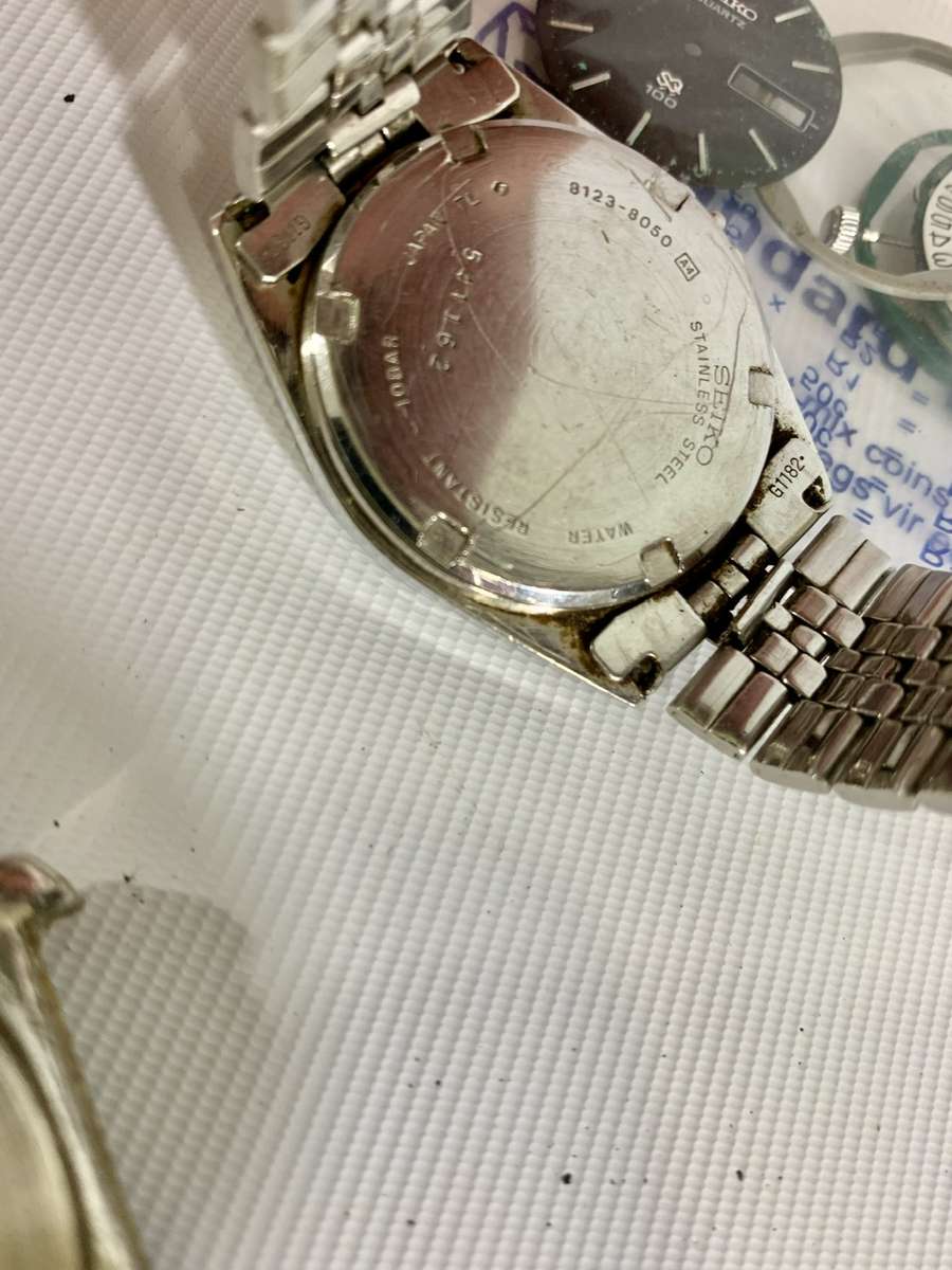 Replica Mens Seiko 5 25 Jewels Watch with Golden Anchor Automatic Movement