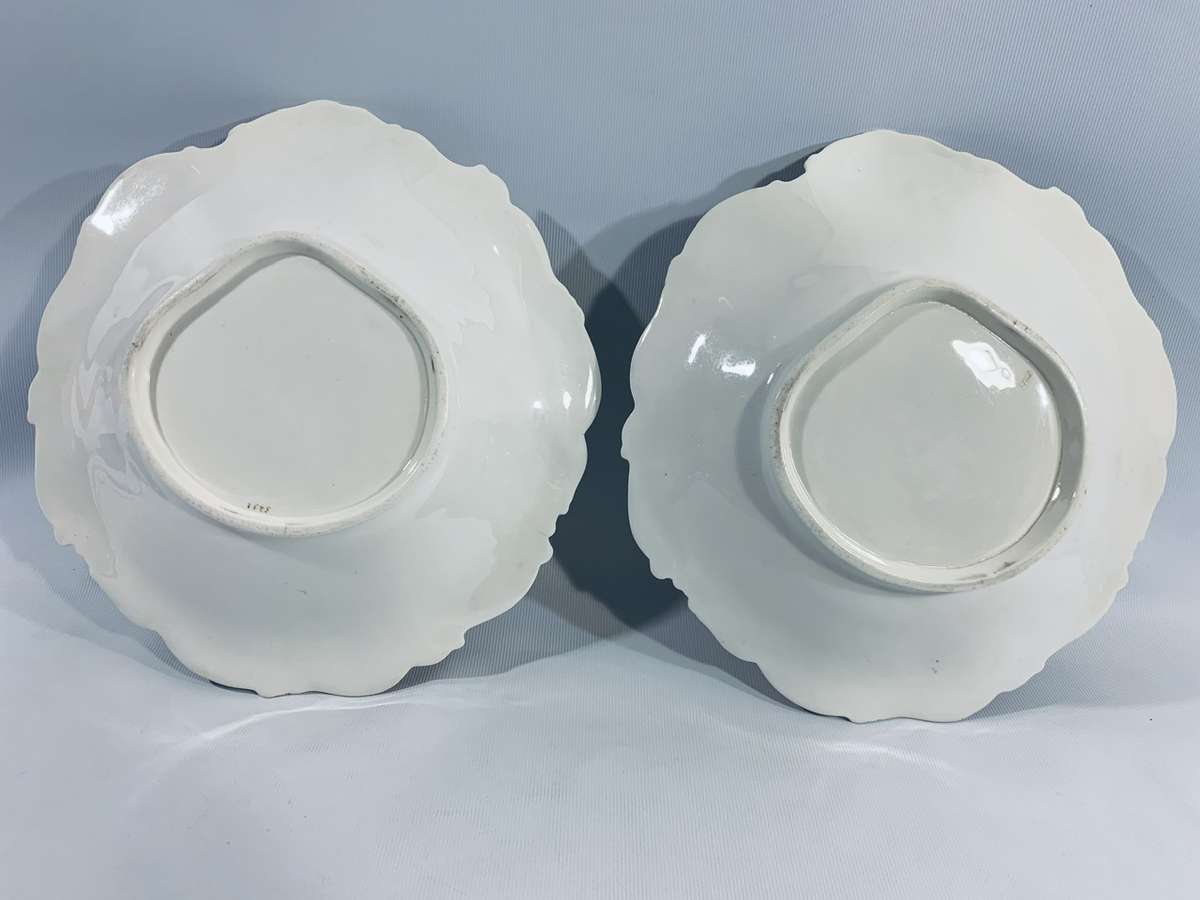 2 x Highly Collectible Antique H&R Daniel Serving Bowls (Circa 1830)