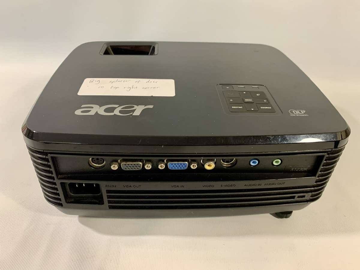 Acer X1230K DLP Projector (Needs Attention)