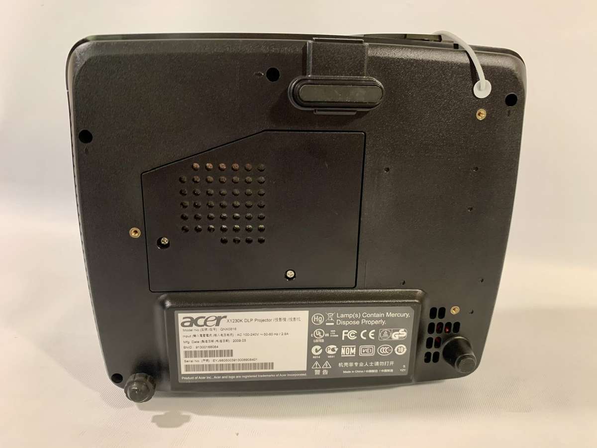 Acer X1230K DLP Projector (Needs Attention)
