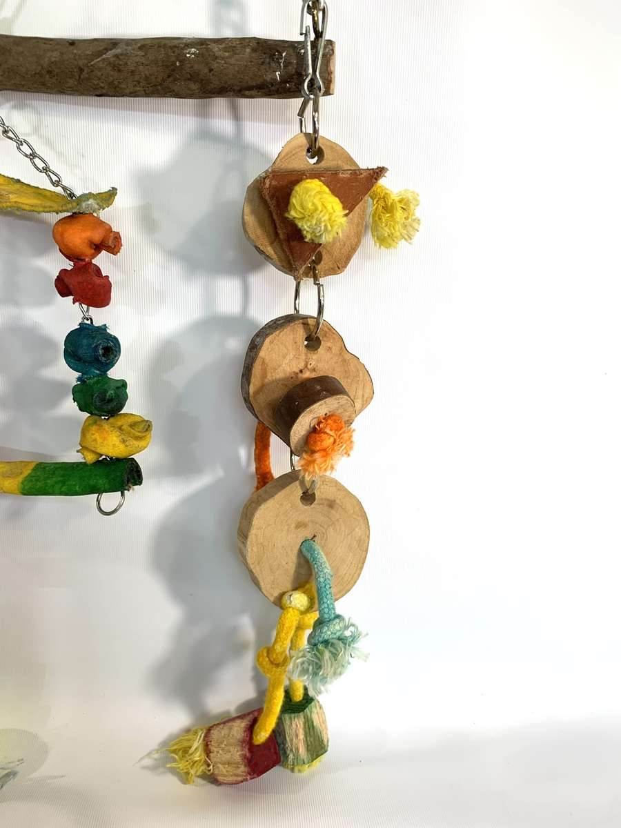 Fairly Large Collection of Bird Cage Toys