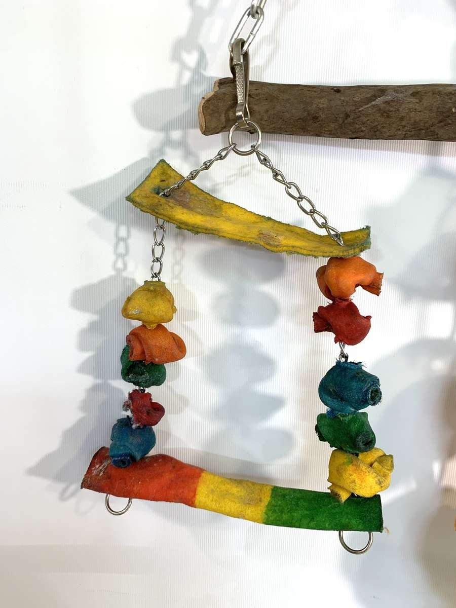 Fairly Large Collection of Bird Cage Toys