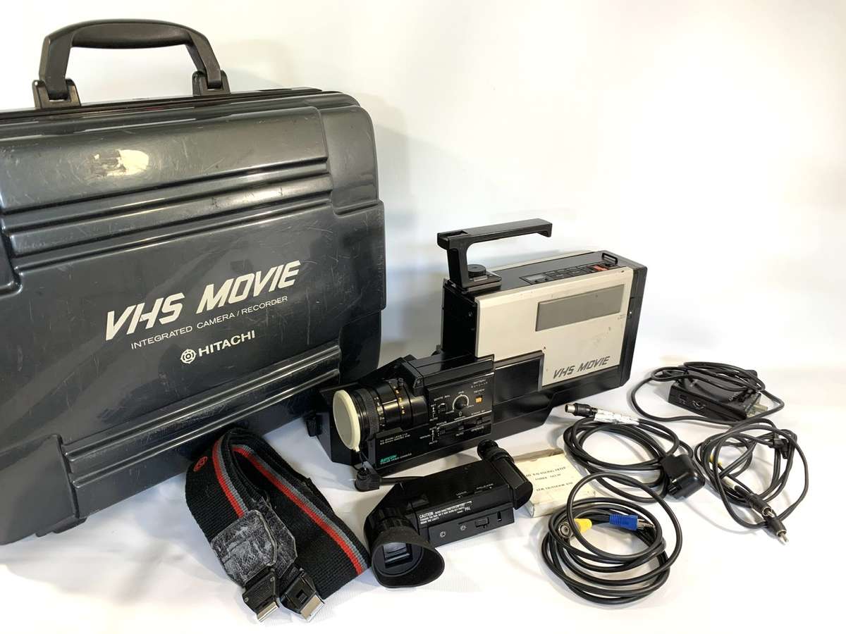 Vintage Hitachi VHS Movie Camera / Recorder
