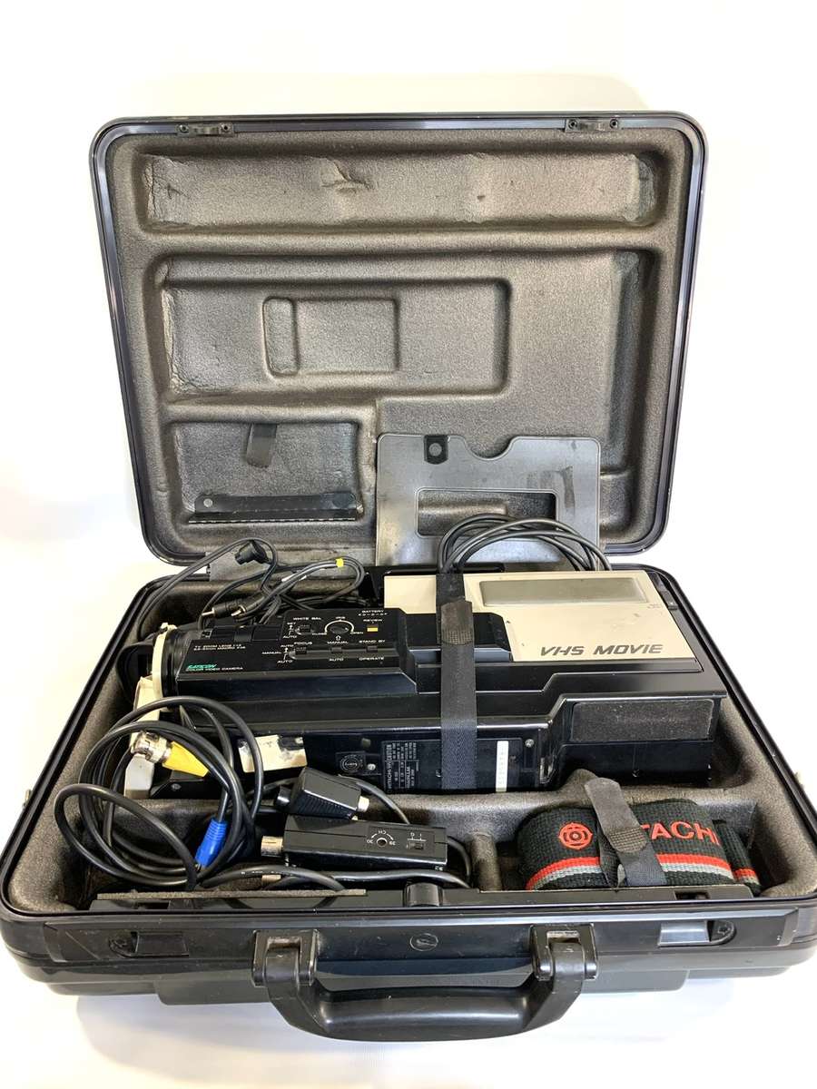Vintage Hitachi VHS Movie Camera / Recorder