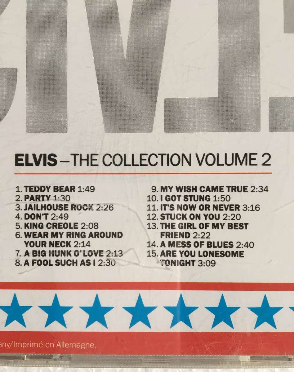 Elvis - The Collection Volume Two (CD VG-, Sleeve VG)