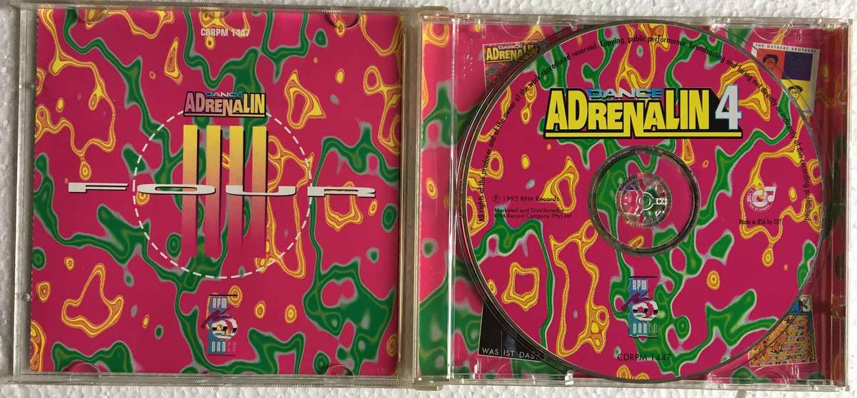 Various - Dance Adrenalin 4 (CD VG-, Sleeve VG)