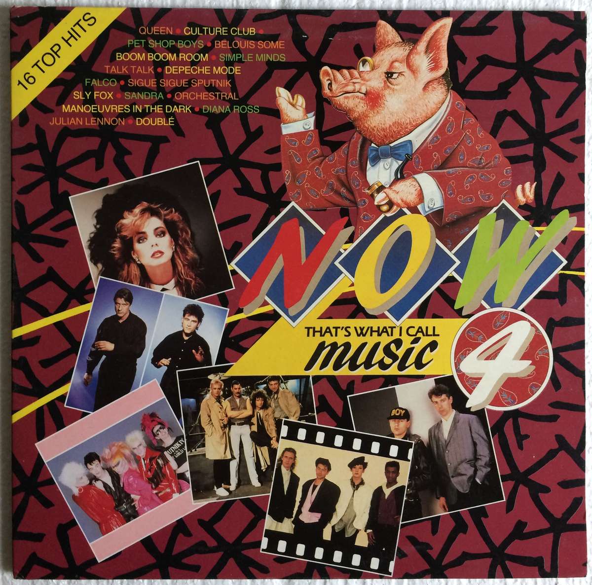 NOW That`s What I Call Music 4 (Vinyl LP) (Cover VG+, LP Strong VG)