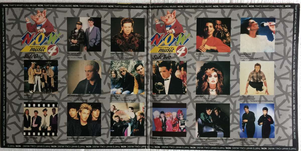 NOW That`s What I Call Music 4 (Vinyl LP) (Cover VG+, LP Strong VG)