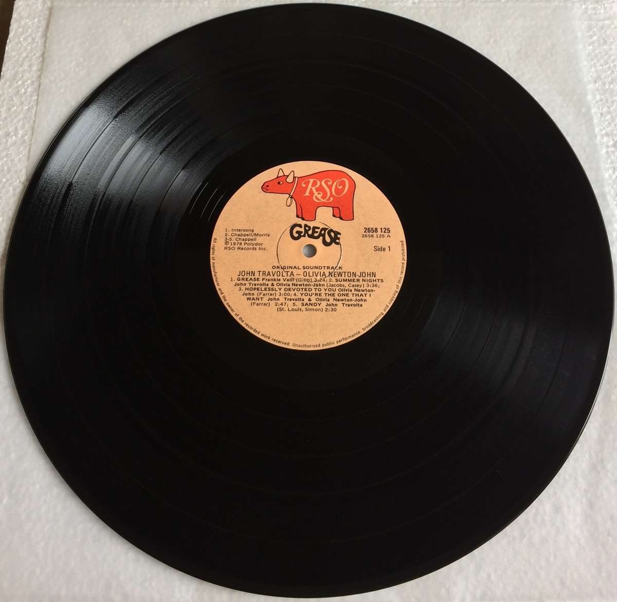 Various  Grease (2 x Vinyl LP) (Cover VG+, LP's VG to VG+)