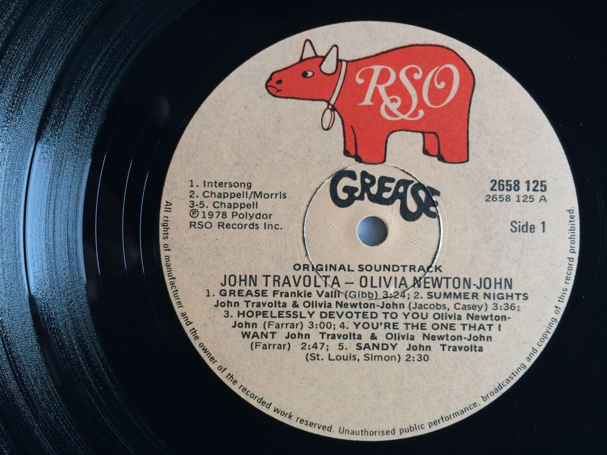 Various  Grease (2 x Vinyl LP) (Cover VG+, LP's VG to VG+)