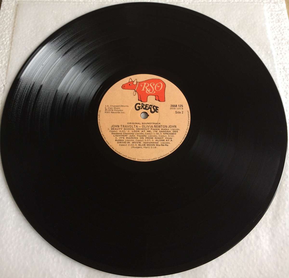 Various  Grease (2 x Vinyl LP) (Cover VG+, LP's VG to VG+)