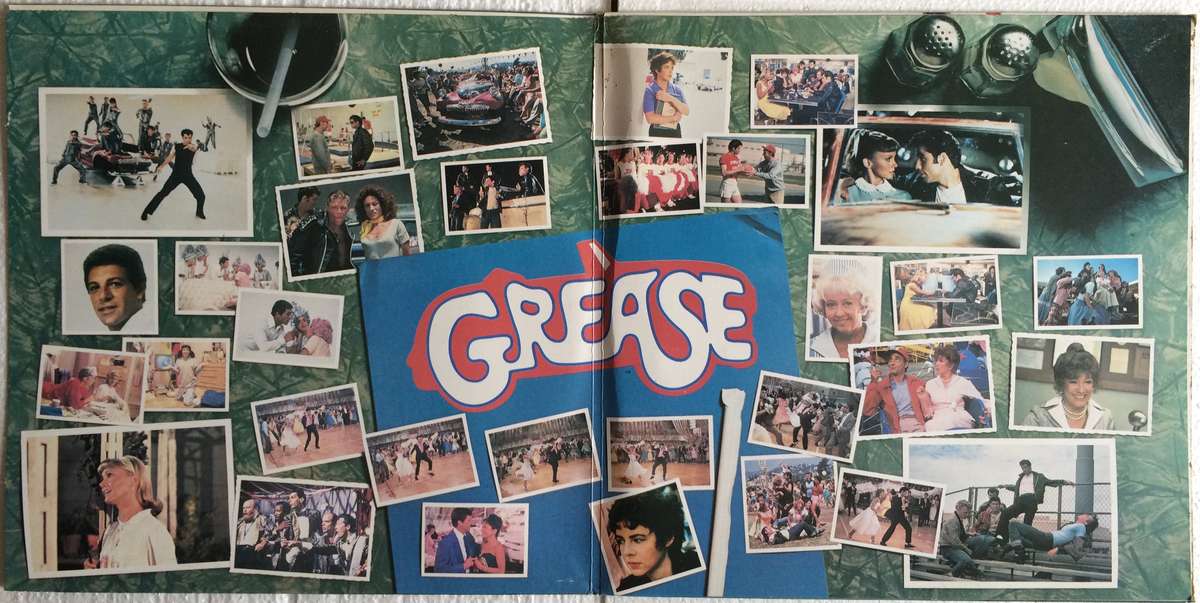 Various  Grease (2 x Vinyl LP) (Cover VG+, LP's VG to VG+)