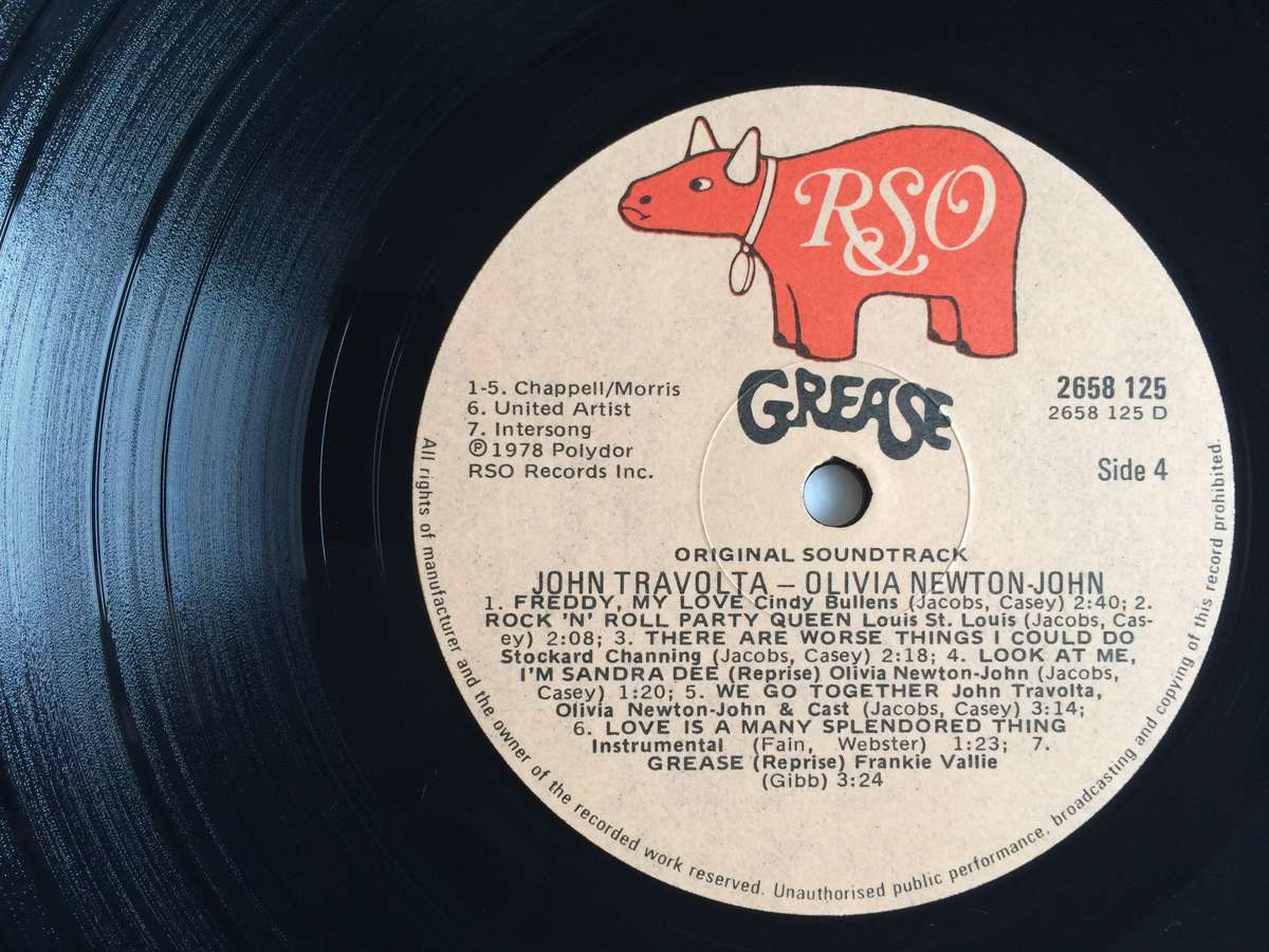 Various  Grease (2 x Vinyl LP) (Cover VG+, LP's VG to VG+)