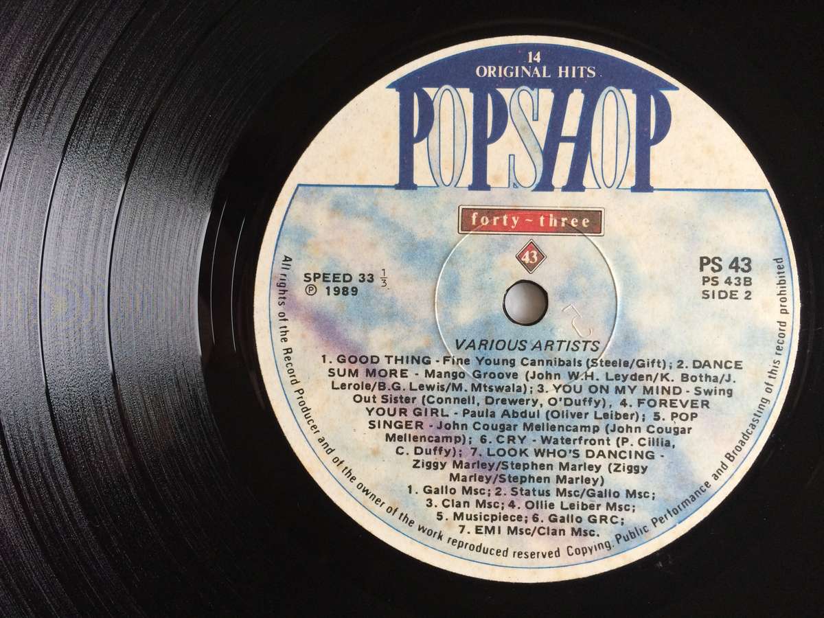 Pop Shop 43 (Vinyl LP) (Cover VG+, LP VG+)