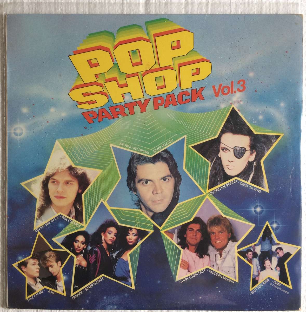 Pop Shop - Party Pack 3 (Vinyl LP) (Cover VG+, LP VG+)