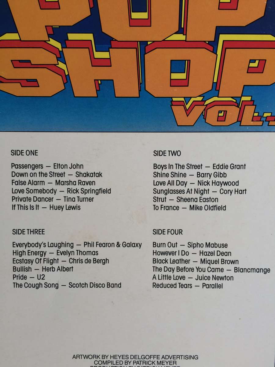 Pop Shop Vol 25 (2 x Vinyl LP, Compilation) (Cover VG+, LP`s VG+)