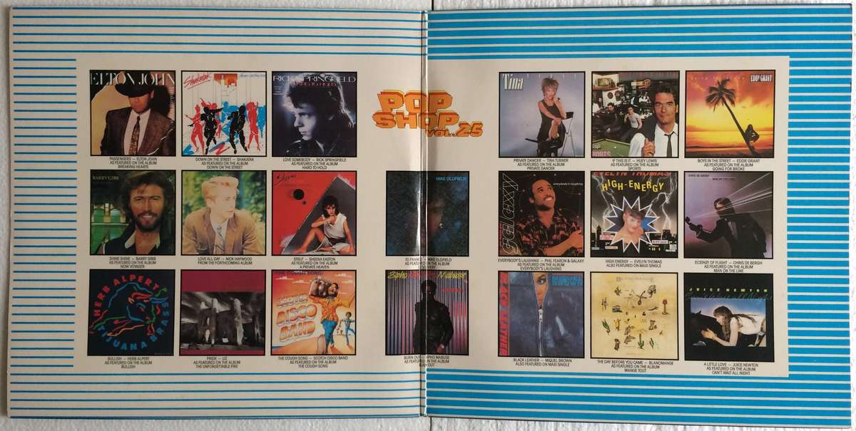 Pop Shop Vol 25 (2 x Vinyl LP, Compilation) (Cover VG+, LP`s VG+)