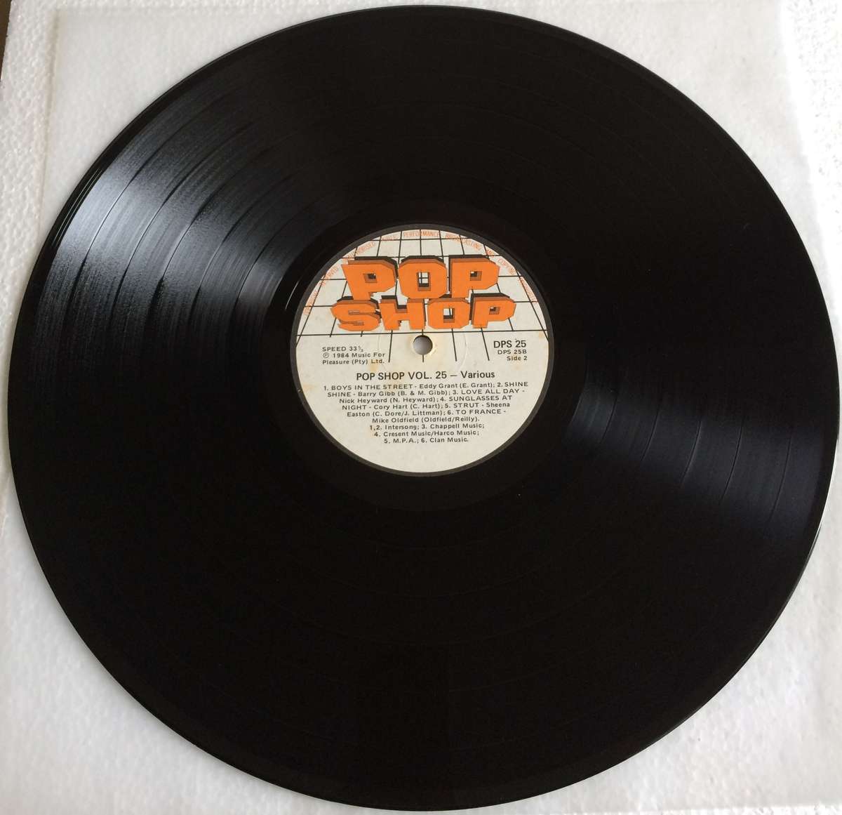 Pop Shop Vol 25 (2 x Vinyl LP, Compilation) (Cover VG+, LP`s VG+)