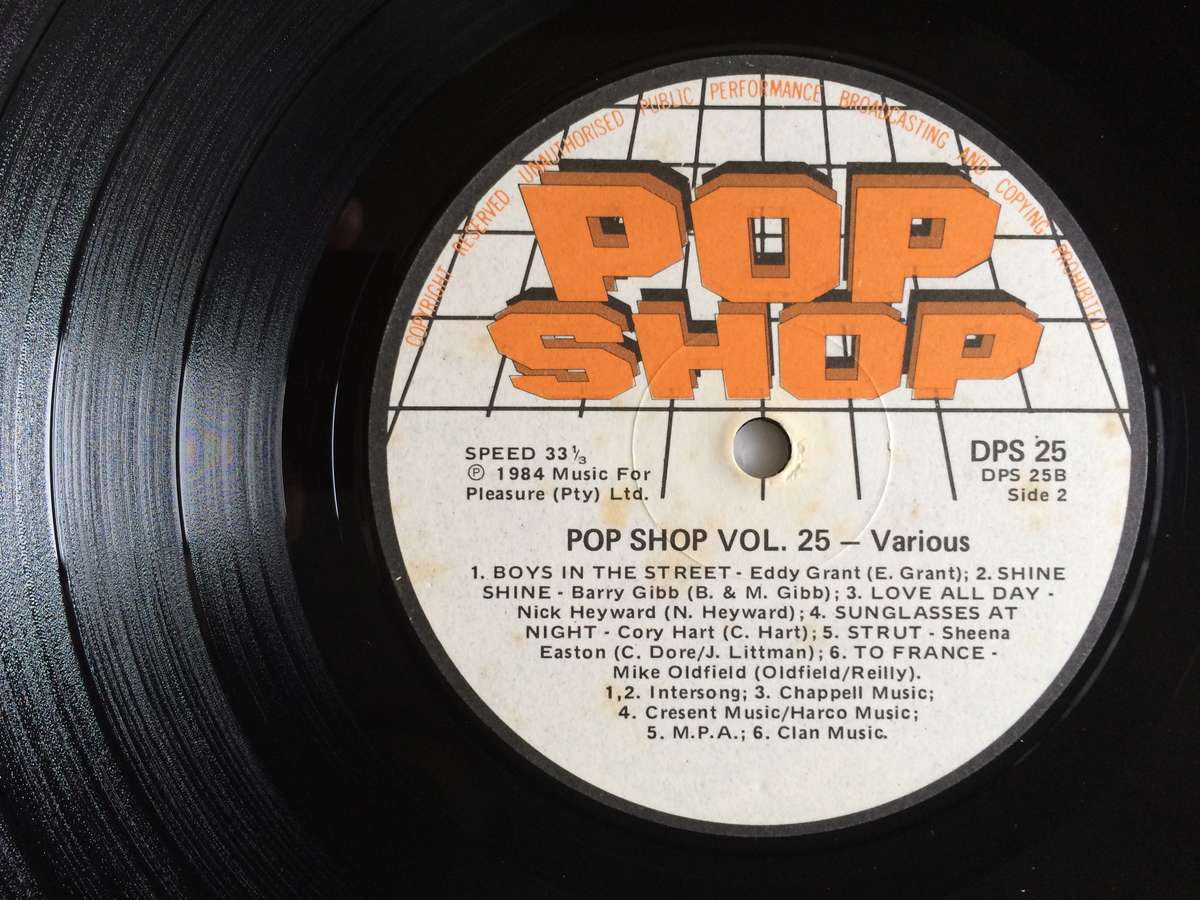 Pop Shop Vol 25 (2 x Vinyl LP, Compilation) (Cover VG+, LP`s VG+)