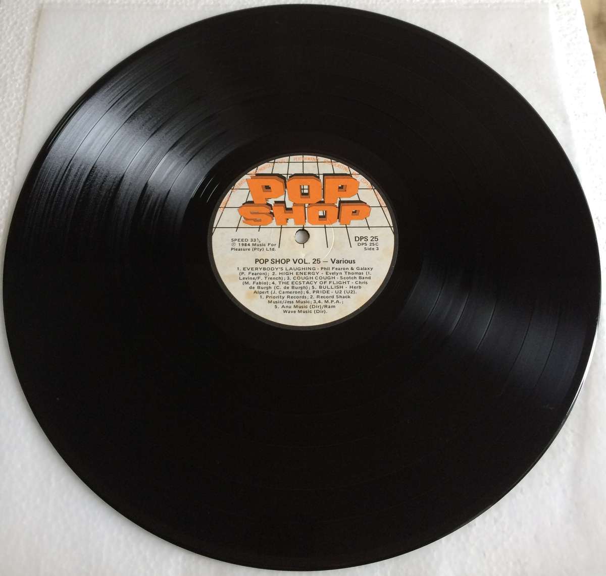 Pop Shop Vol 25 (2 x Vinyl LP, Compilation) (Cover VG+, LP`s VG+)