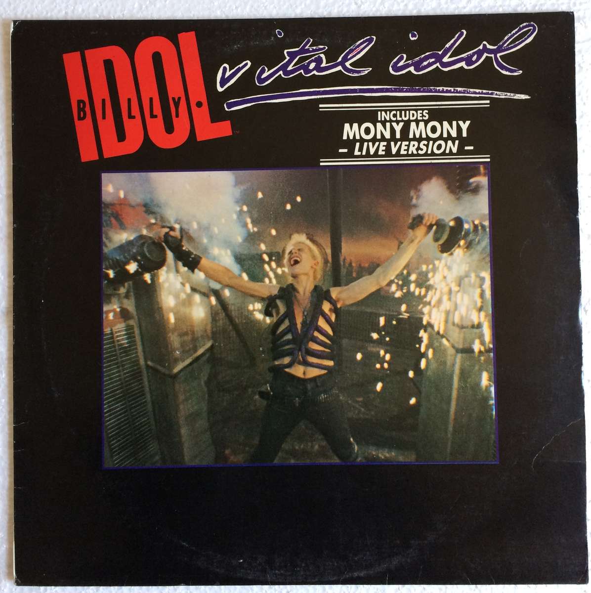 Billy Idol - Vital Idol (Vinyl LP) (Cover VG, LP VG+)