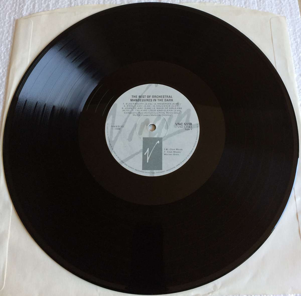 Orchestral Manoeuvres In The Dark - The Best Of OMD (Vinyl LP) (Cover VG, LP VG+)