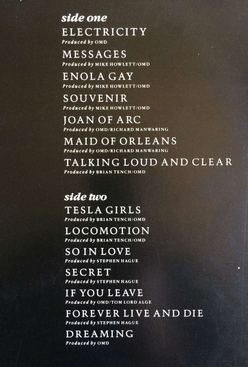 Orchestral Manoeuvres In The Dark - The Best Of OMD (Vinyl LP) (Cover VG, LP VG+)