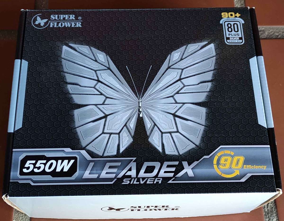 Super Flower Leadex 550W 80 Plus Silver Certified Fully Modular Desktop Power Supply