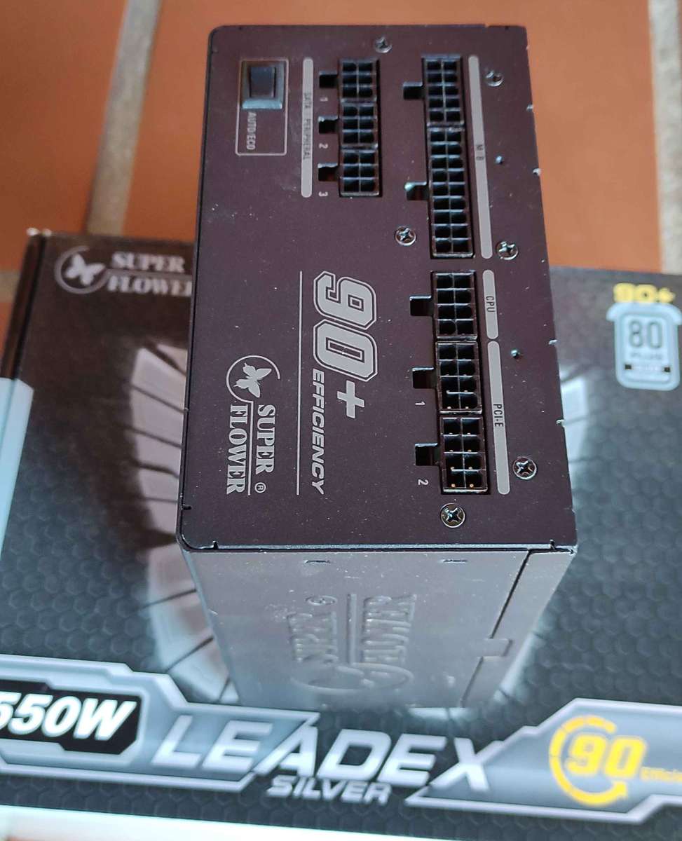 Super Flower Leadex 550W 80 Plus Silver Certified Fully Modular Desktop Power Supply