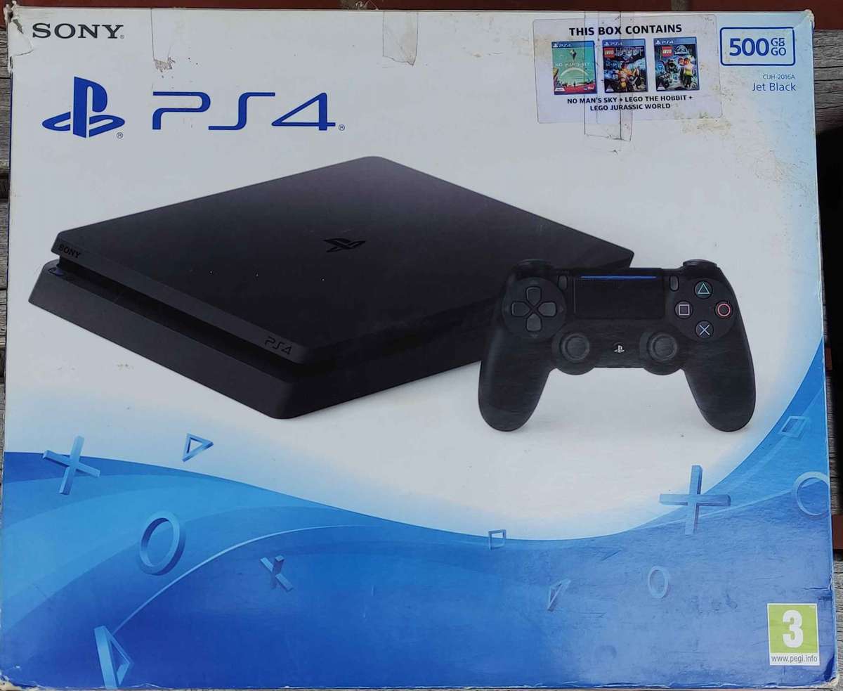 Playstation 4 Slim 500GB + 2 Games