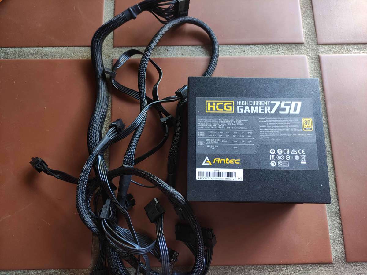 Antec Gold 750W 80 Plus Gold Certified Fully-Modular Desktop Power Supply