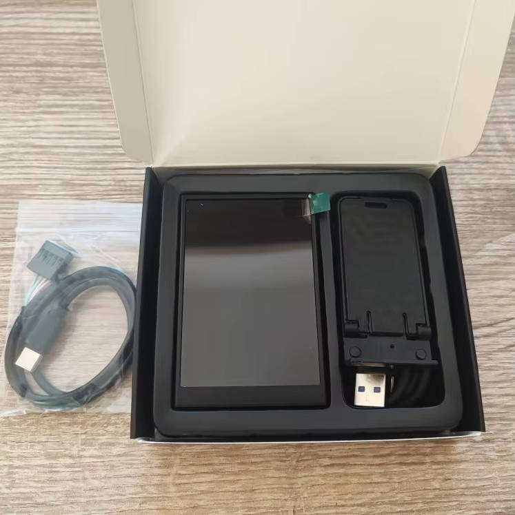 TURZX 3.5 Inch IPS USB Secondary Screen for Computer CPU GPU RAM HDD Monitor Type C Display