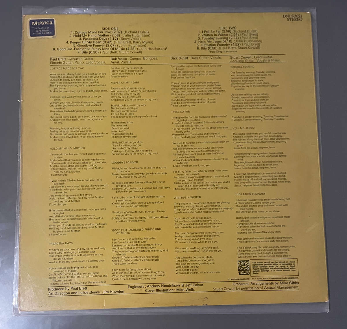 Paul Brett's Sage - Jubilation Foundry