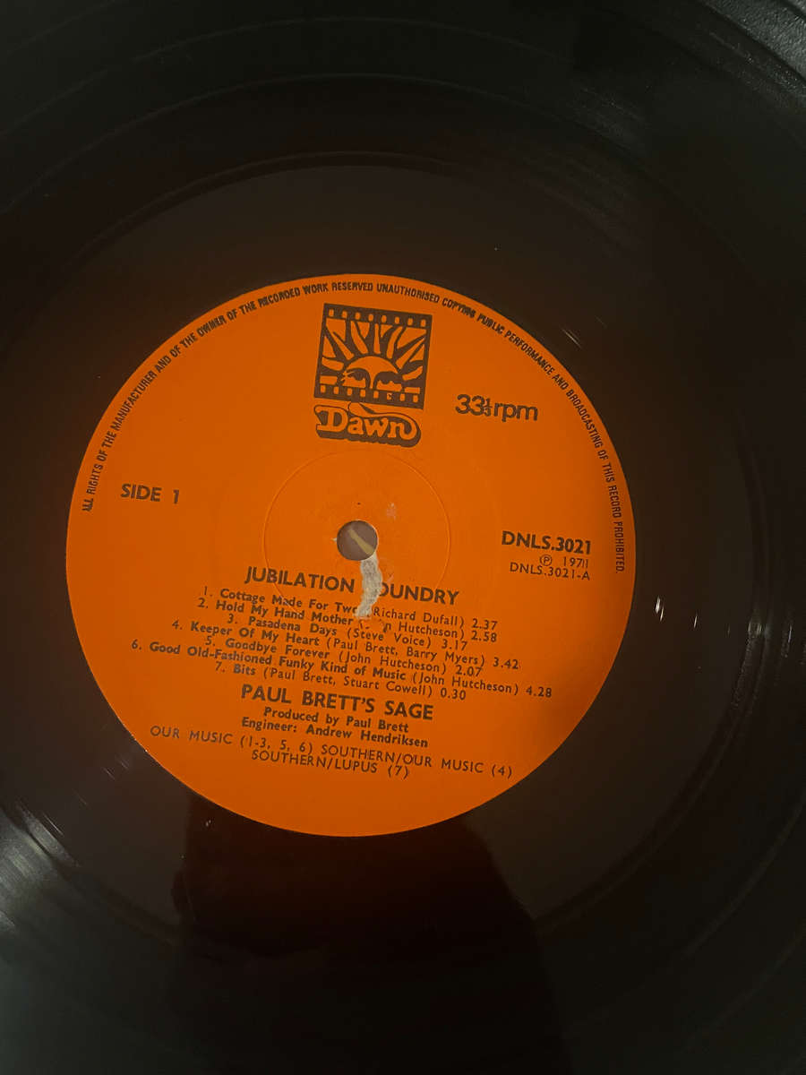 Paul Brett's Sage - Jubilation Foundry