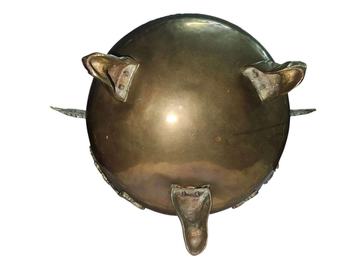 19th century Chinese brass jardinière