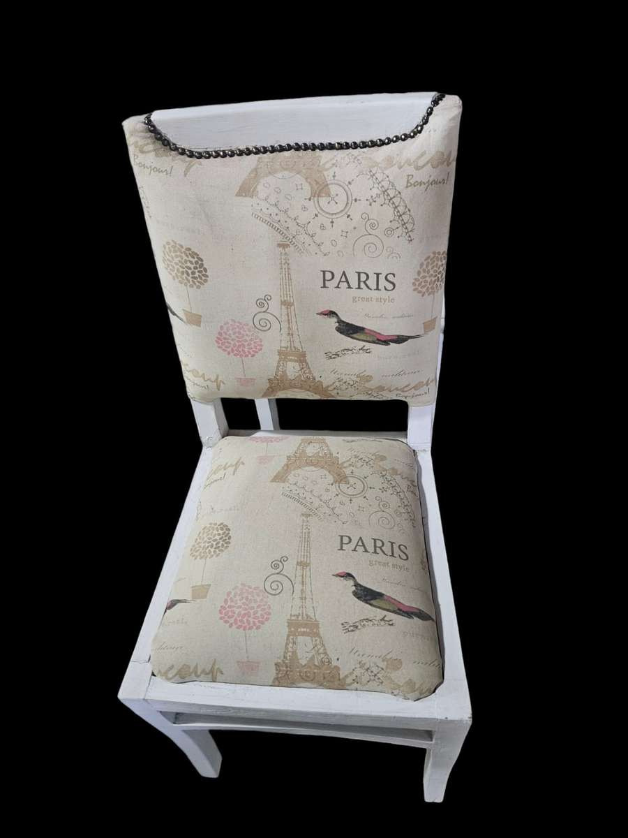 Set of 4 Shabby Chic Dining Room Chairs