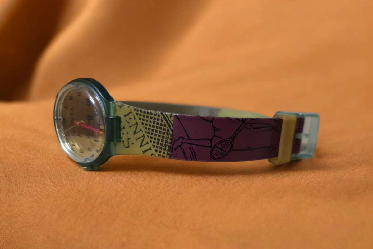 Collectable Swatch Harrods tennis watch