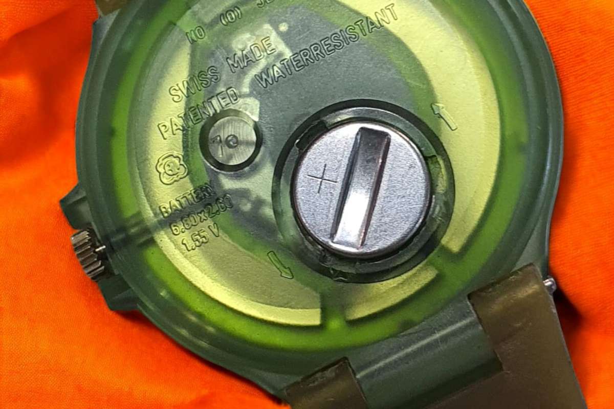 Collectable Swatch Harrods tennis watch