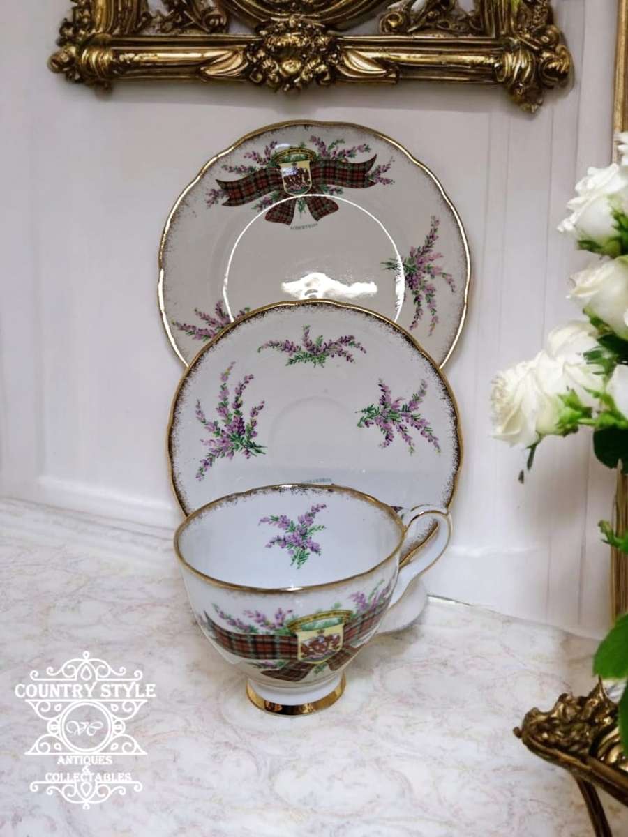 Tea Cup Royal Stafford Tartan Series