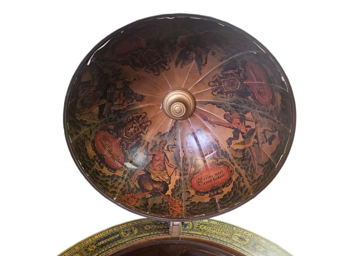 Timeless elegance of the 1960's Italian World Map Globe Bar Drinks Trolley