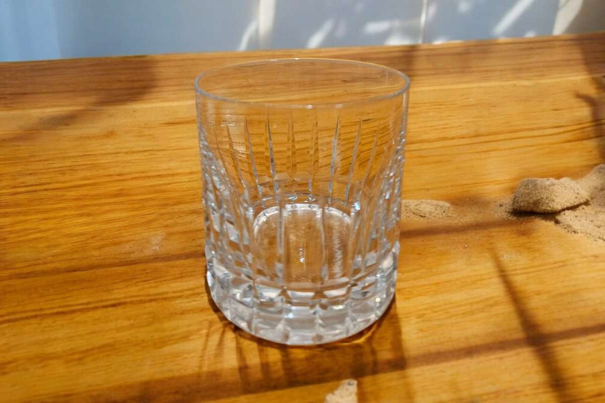 67 PC Retro Mid-Century Crystal Glass Set